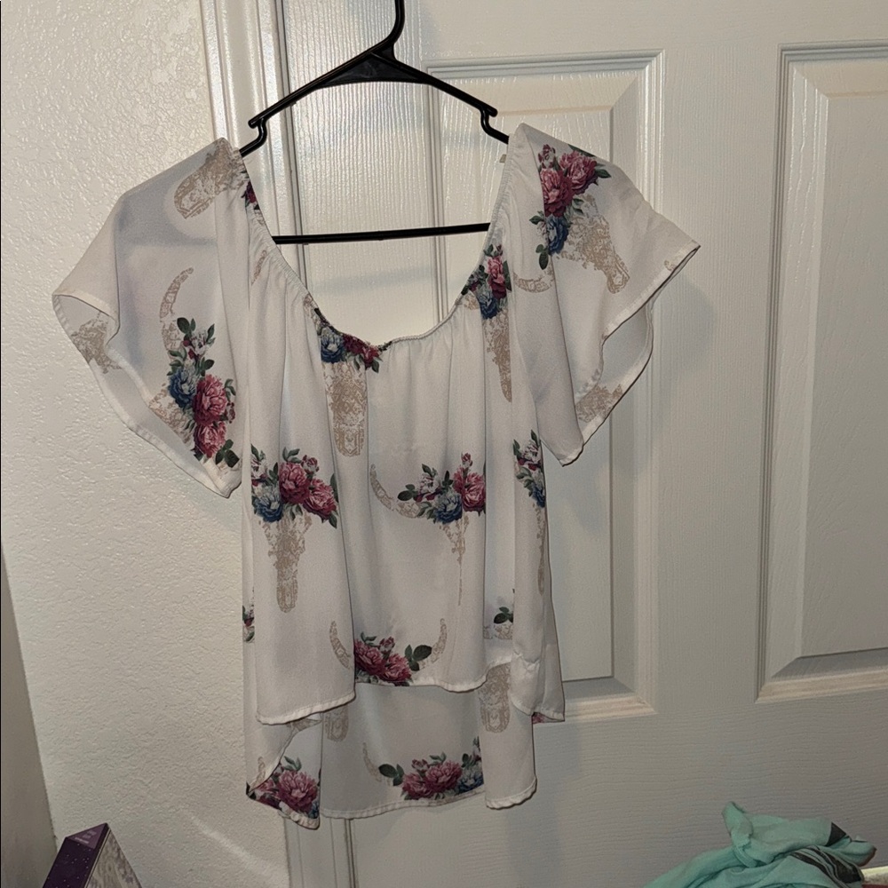 Floral Layered Blouse